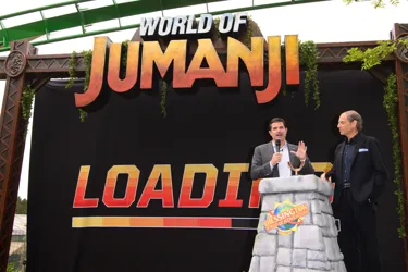 JUMANJI Loading Entrance Banner