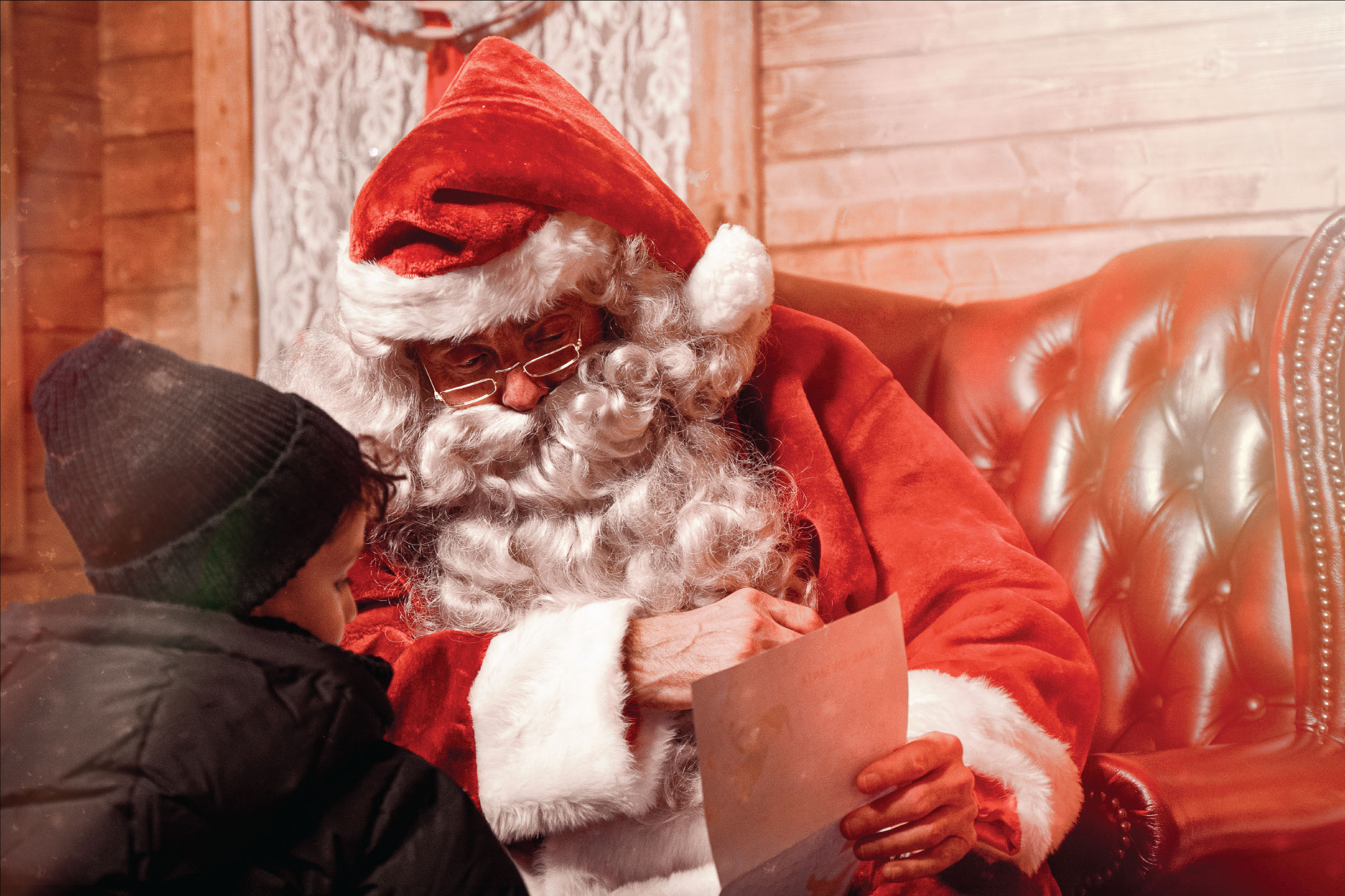 Meeting Father Christmas at Chessington World of Adventures Resort