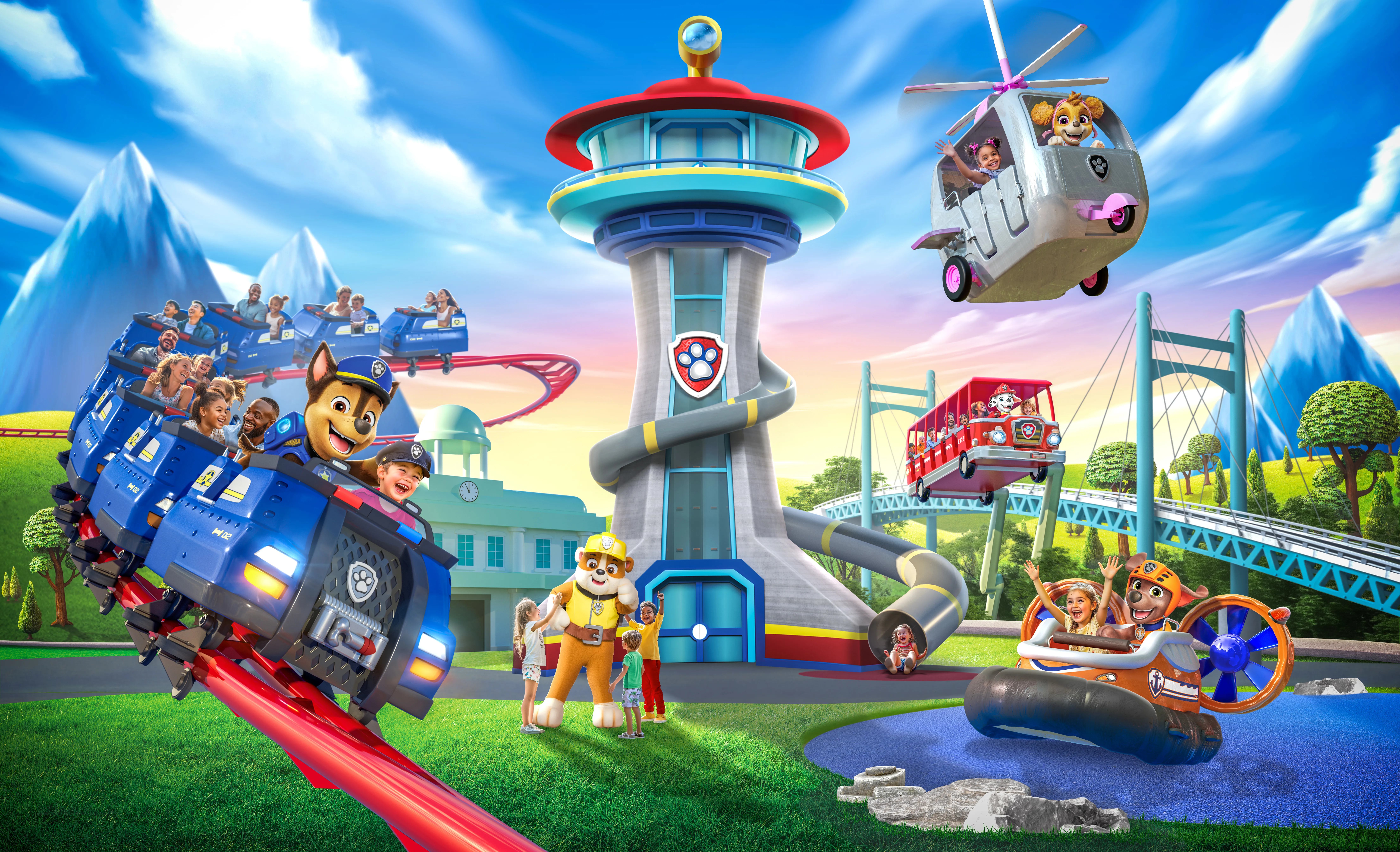 World of PAW Patrol - coming to Chessington Spring 2026
