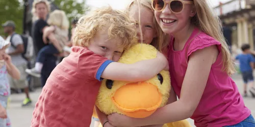 Kids With Duck