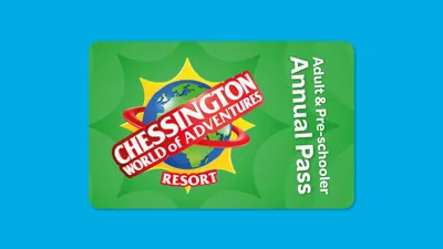 Chessington World of Adventures Resort Adult and Pre-schooler Annual Pass graphic