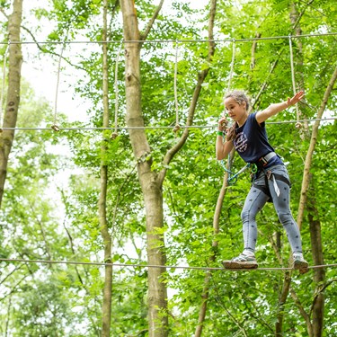 Go Ape Tree Top Adventure Chessington Resort Surrey