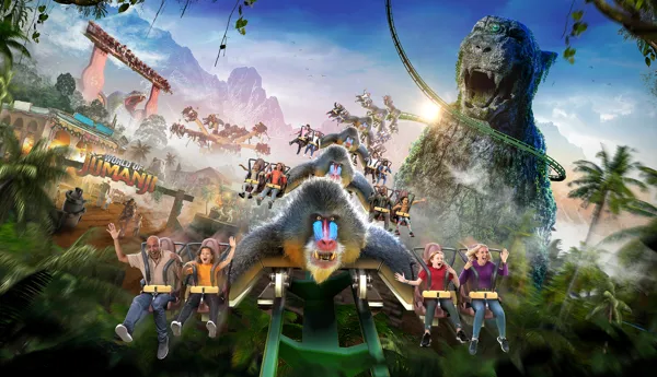 Mandrill mayhem World of Jumanji