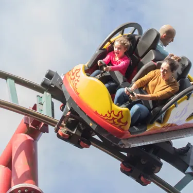 Dragon's Fury Family Theme Park Ride